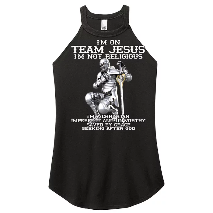 I'm On Team Jesus Women’s Perfect Tri Rocker Tank