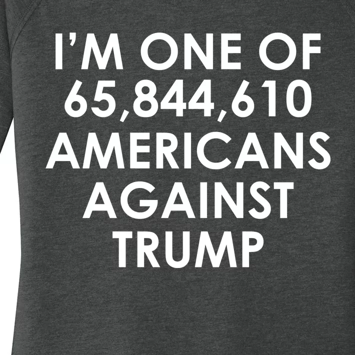 I'm One of the Americans Against Donald Trump Women's Perfect Tri Tunic Long Sleeve Shirt