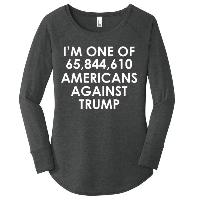 I'm One of the Americans Against Donald Trump Women's Perfect Tri Tunic Long Sleeve Shirt