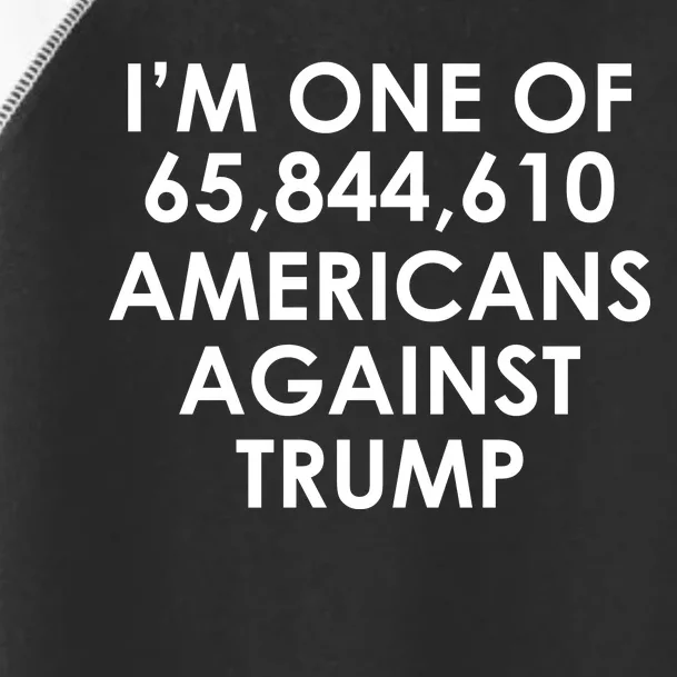 I'm One of the Americans Against Donald Trump Toddler Fine Jersey T-Shirt