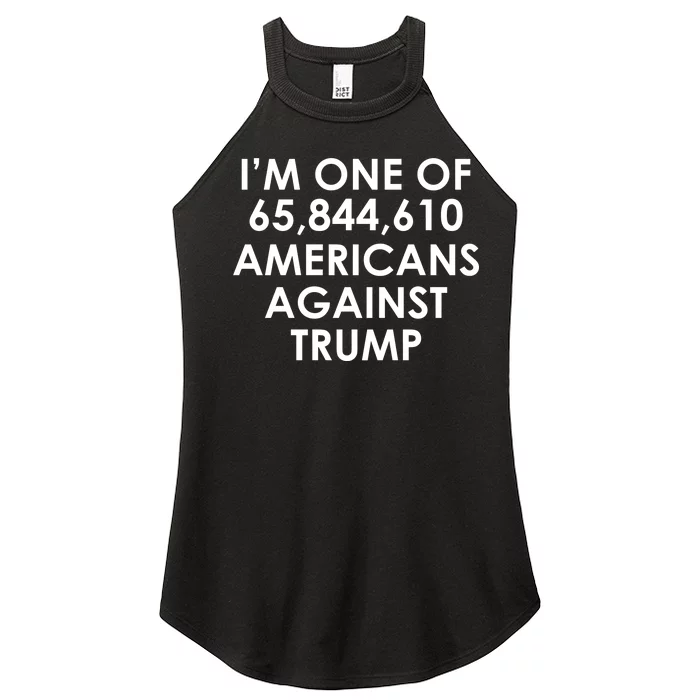 I'm One of the Americans Against Donald Trump Women’s Perfect Tri Rocker Tank