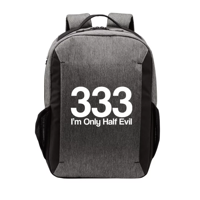 I'm Only Half Evil Vector Backpack