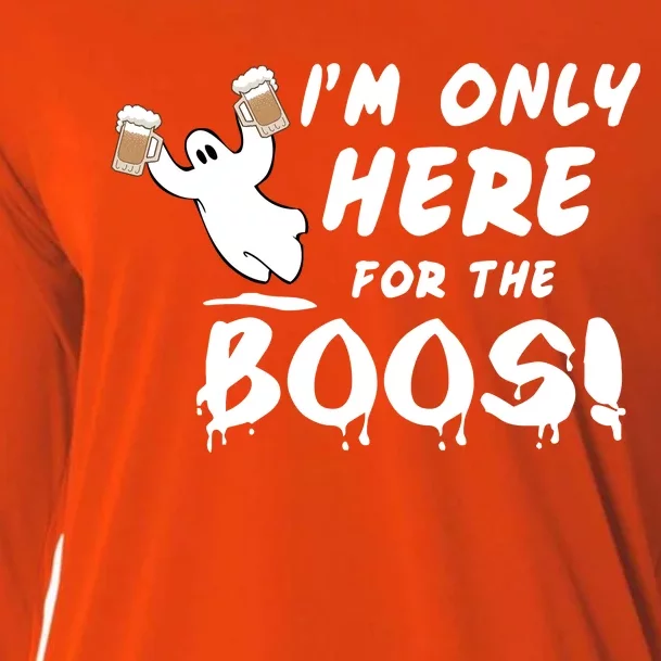 I'm Only here For The Boos! Ghost Cooling Performance Long Sleeve Crew