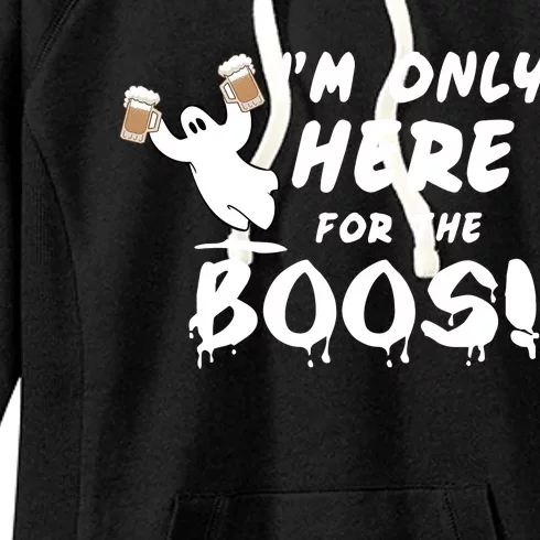 I'm Only here For The Boos! Ghost Women's Fleece Hoodie