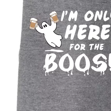 I'm Only here For The Boos! Ghost Doggie 3-End Fleece Hoodie