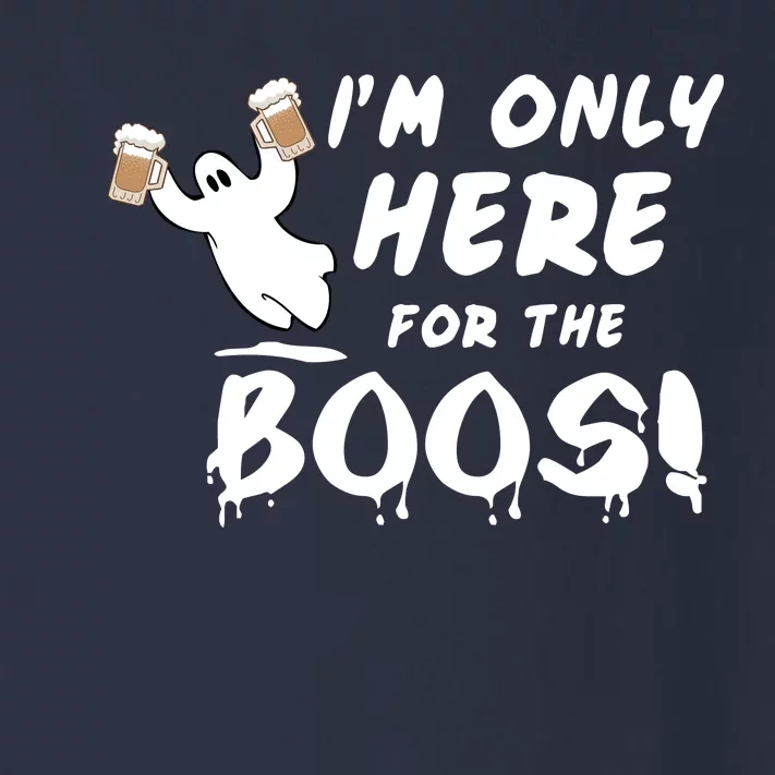 I'm Only here For The Boos! Ghost Toddler Long Sleeve Shirt