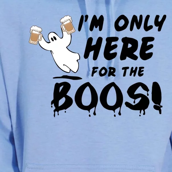 I'm Only here For The Boos! Ghost Unisex Surf Hoodie