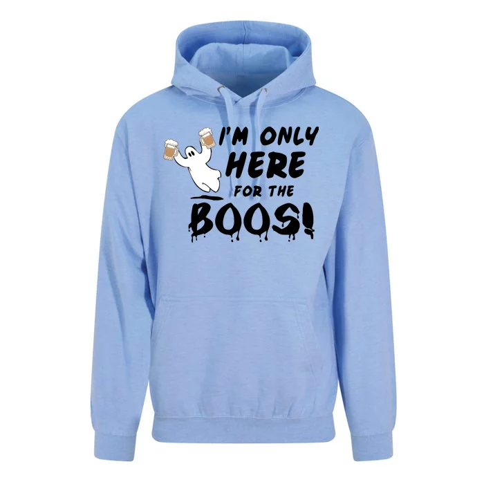 I'm Only here For The Boos! Ghost Unisex Surf Hoodie