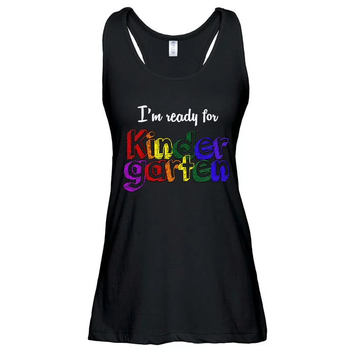 I'm Ready For Kindergarten Ladies Essential Flowy Tank