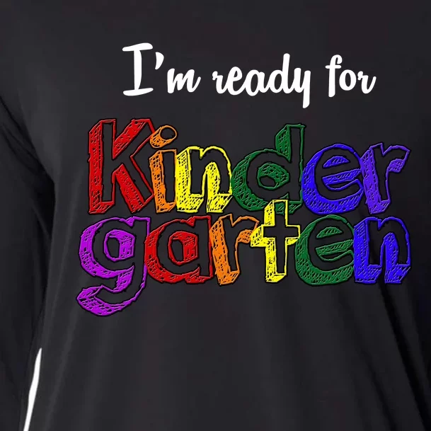 I'm Ready For Kindergarten Cooling Performance Long Sleeve Crew