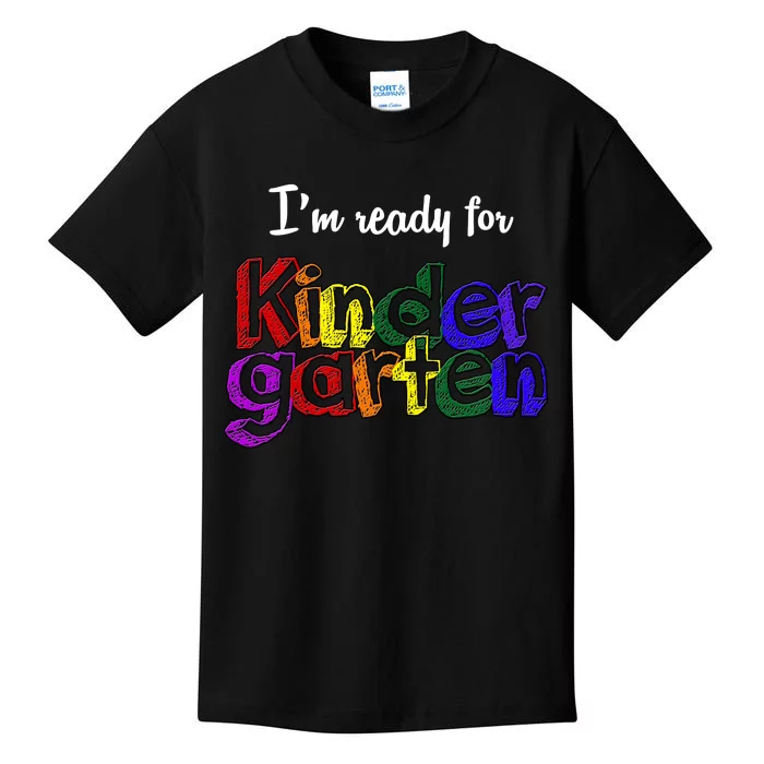 I'm Ready For Kindergarten Kids T-Shirt