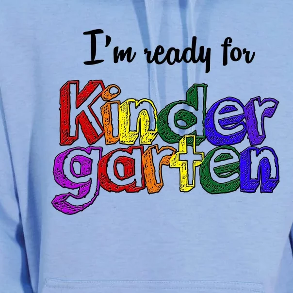 I'm Ready For Kindergarten Unisex Surf Hoodie