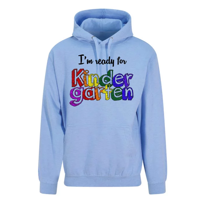 I'm Ready For Kindergarten Unisex Surf Hoodie