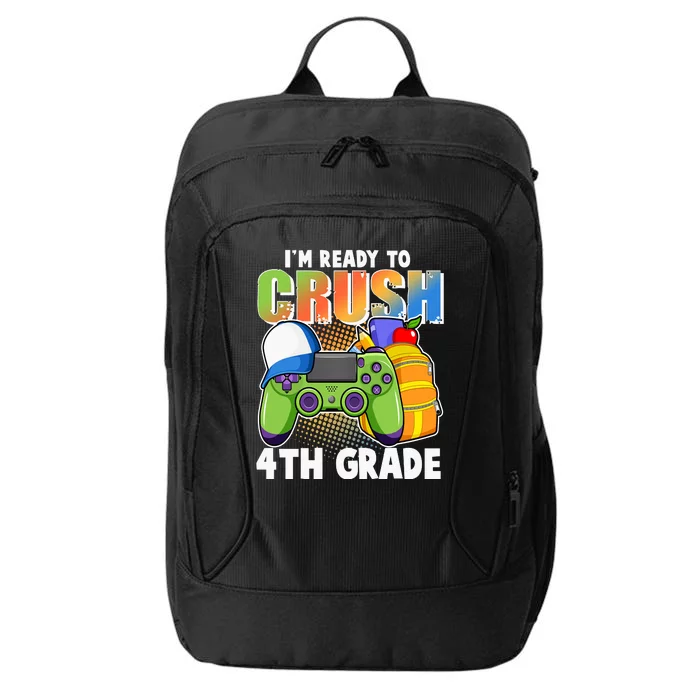 I'm Ready To Crush 4th Grade Video Gamer City Backpack