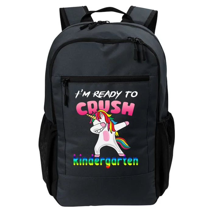 I'm Ready To Crush Kindergarten Cute Unicorn Dab Daily Commute Backpack