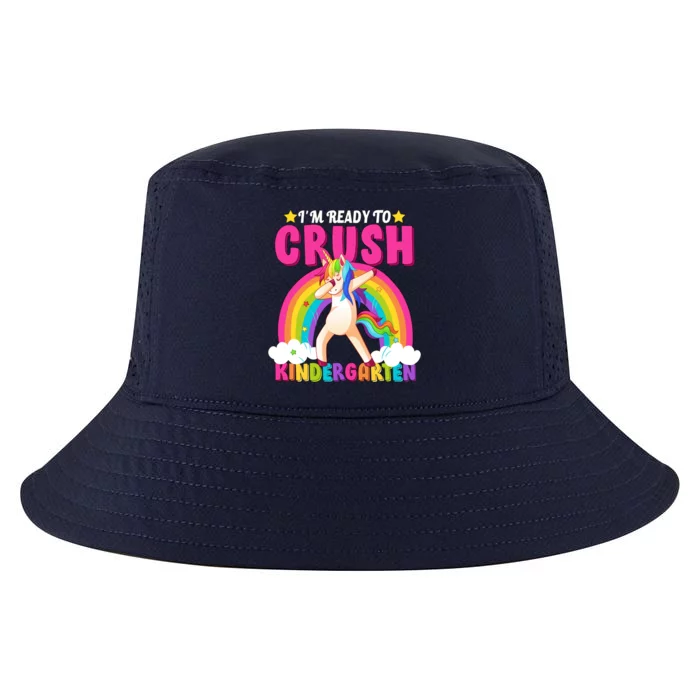 I'm Ready To Crush Kindergarten Unicorn Rainbow Cool Comfort Performance Bucket Hat