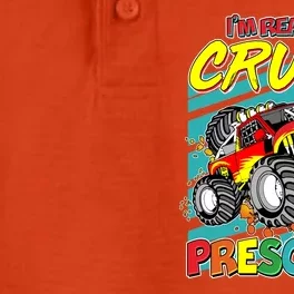 I'm Ready To Crush Preschool Monster Truck Madness Dry Zone Grid Performance Polo