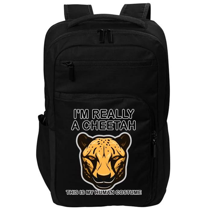 I'm Really A Cheetah Human Costume Impact Tech Backpack