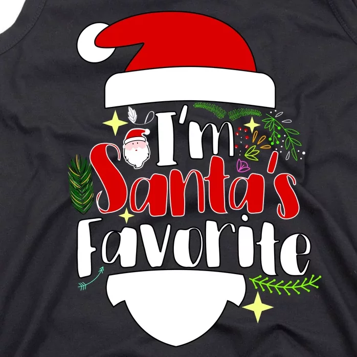 I'm Santa's Favorite Christmas Tank Top