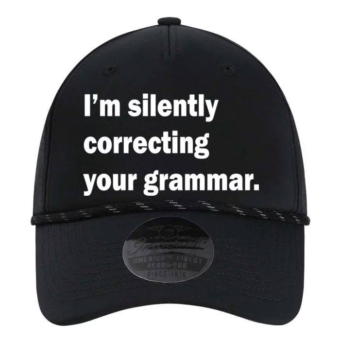 I'm Silently Correcting Your Grammar Performance The Dyno Cap