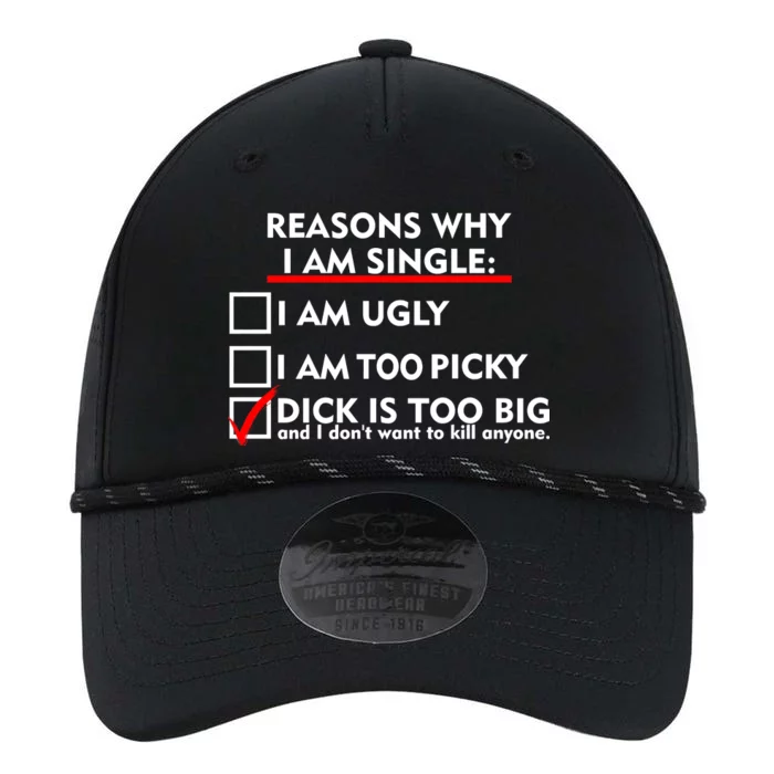 I'm Single Because It's Too Big Performance The Dyno Cap