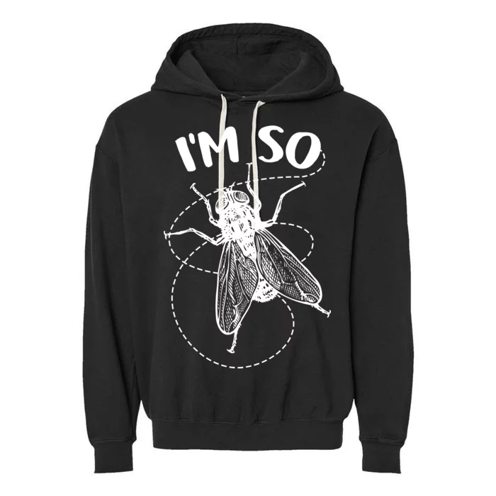 I'm So Fly Garment-Dyed Fleece Hoodie