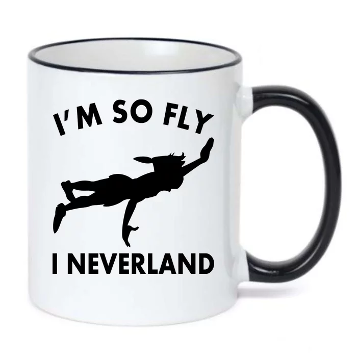 I'm So Fly I Neverland Black Color Changing Mug