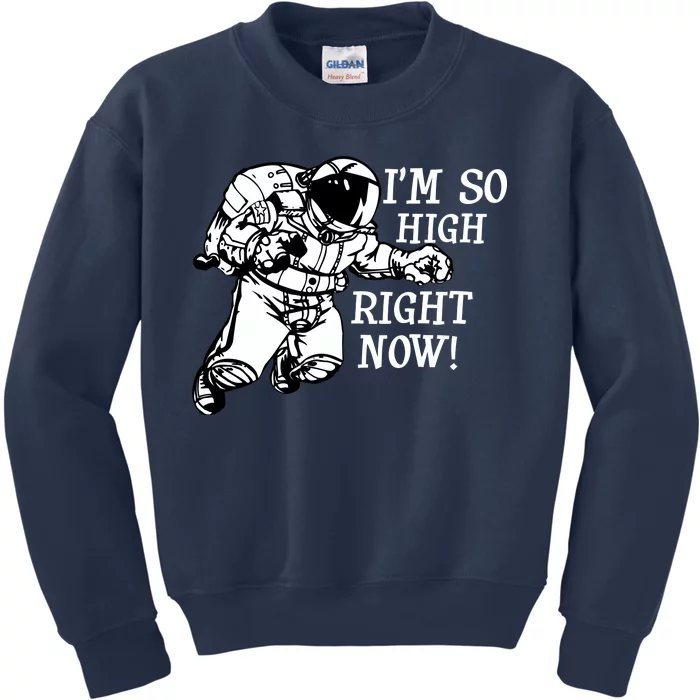 I'm So High Right Now Kids Sweatshirt