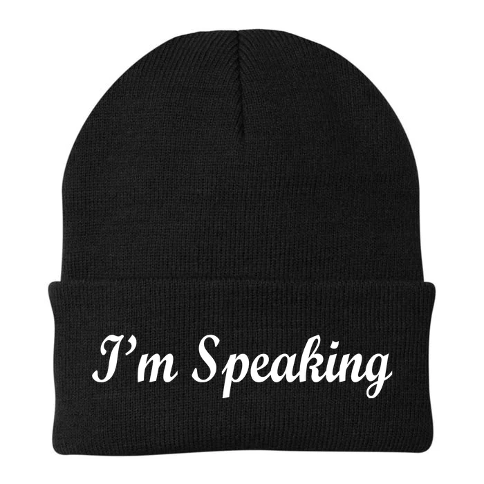 I'm Speaking Knit Cap Winter Beanie