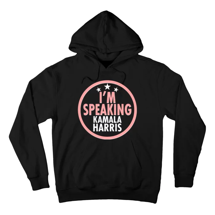 I'm Speaking Emblem Kamala Harris Madam Vice President Hoodie