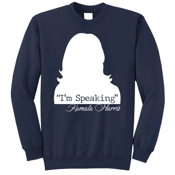 I'm Speaking Kamala Harris Silhouette Sweatshirt