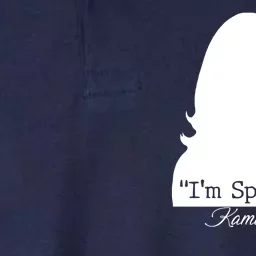 I'm Speaking Kamala Harris Silhouette Softstyle Adult Sport Polo