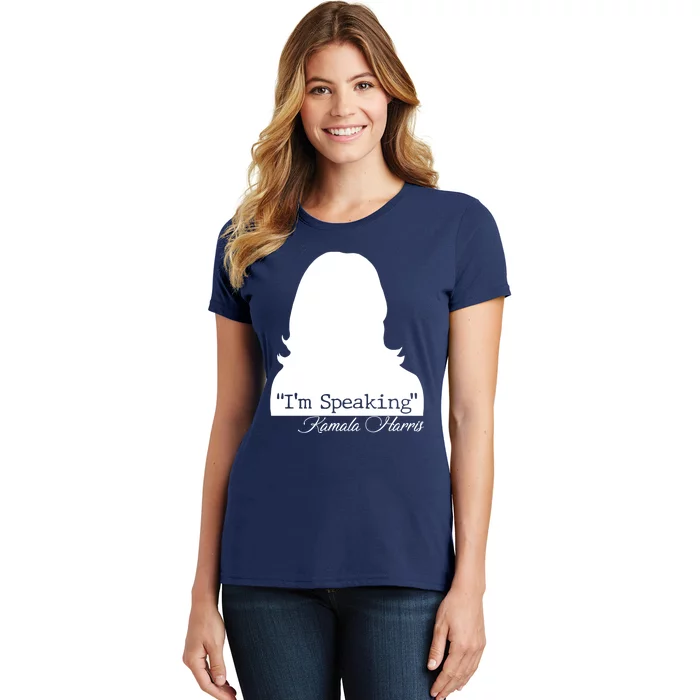 I'm Speaking Kamala Harris Silhouette Women's T-Shirt