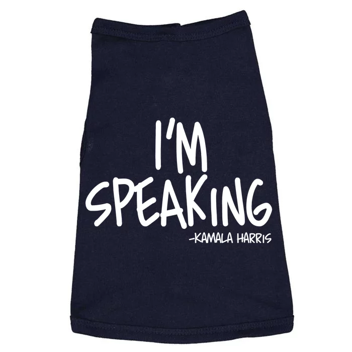 I'm Speaking Kamala Harris Vice President Debate Quote Doggie Tank