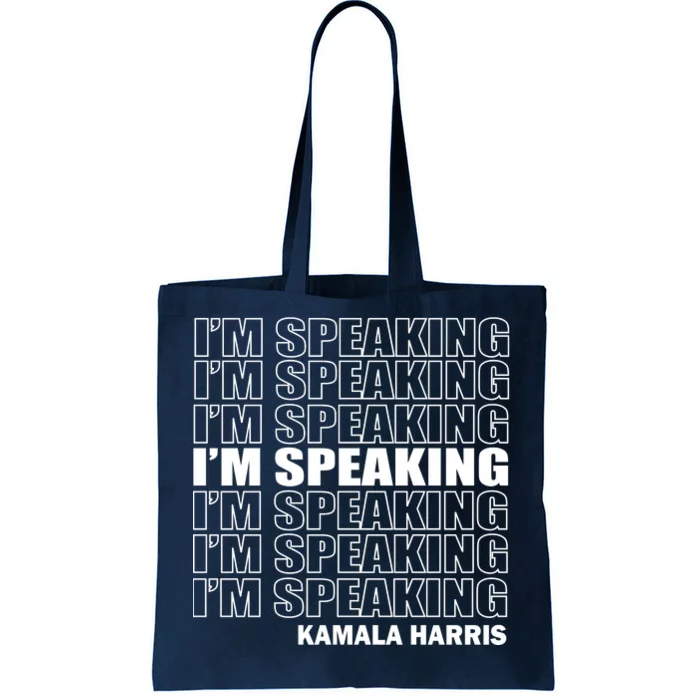 I'm Speaking Madam Vice President Tote Bag