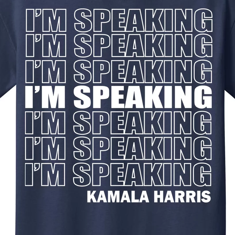 I'm Speaking Madam Vice President Kids T-Shirt