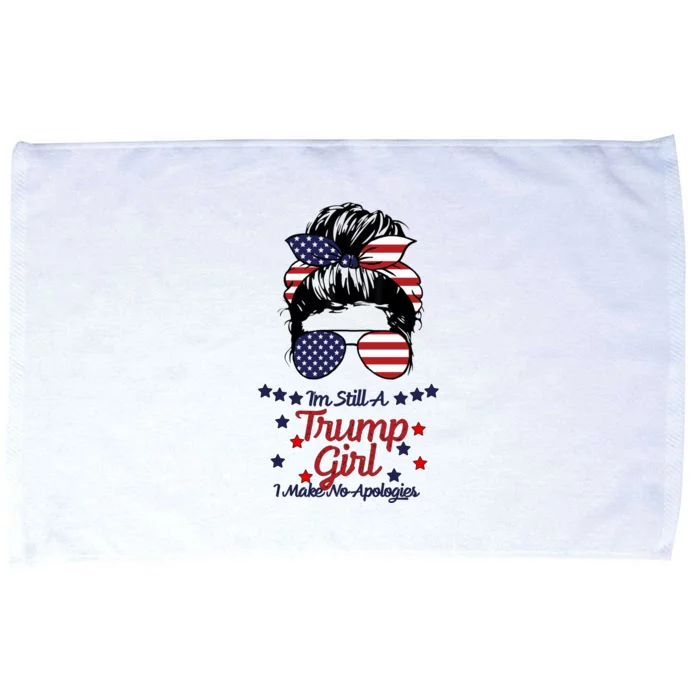 I'm Still A Trump Girl I Make No Apologies Trump 2024 Microfiber Hand Towel