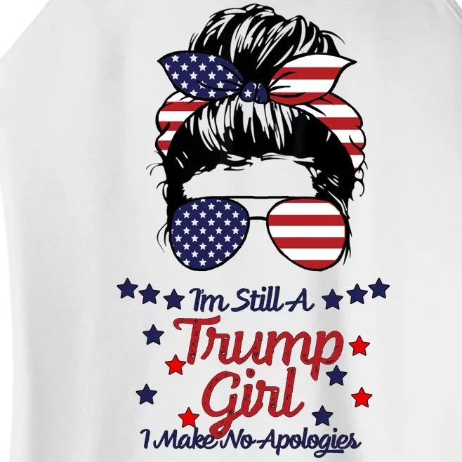 I'm Still A Trump Girl I Make No Apologies Trump 2024 Women’s Perfect Tri Rocker Tank