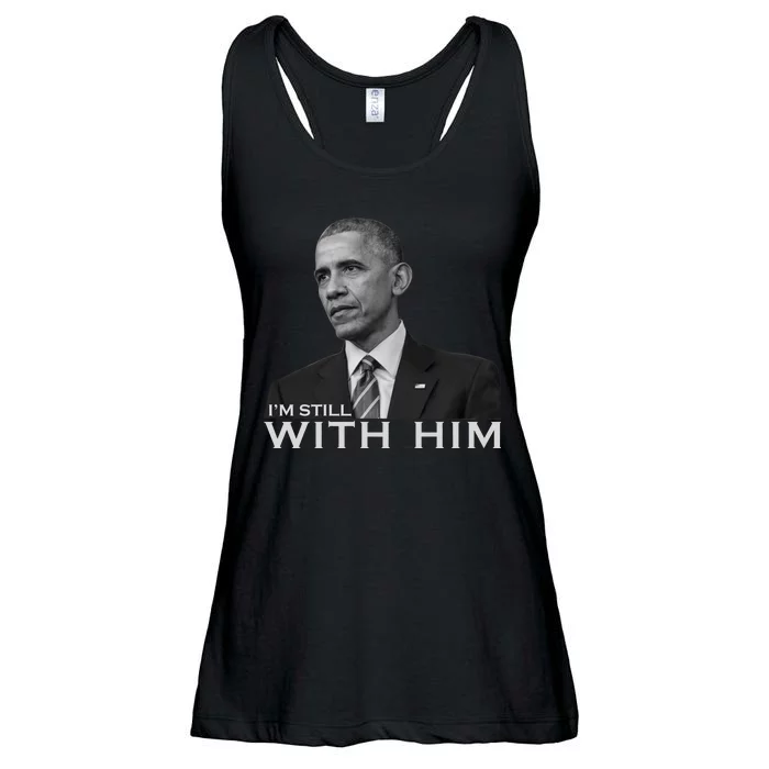 I'm Still With Him President Barack Obama Anti Trump Ladies Essential Flowy Tank