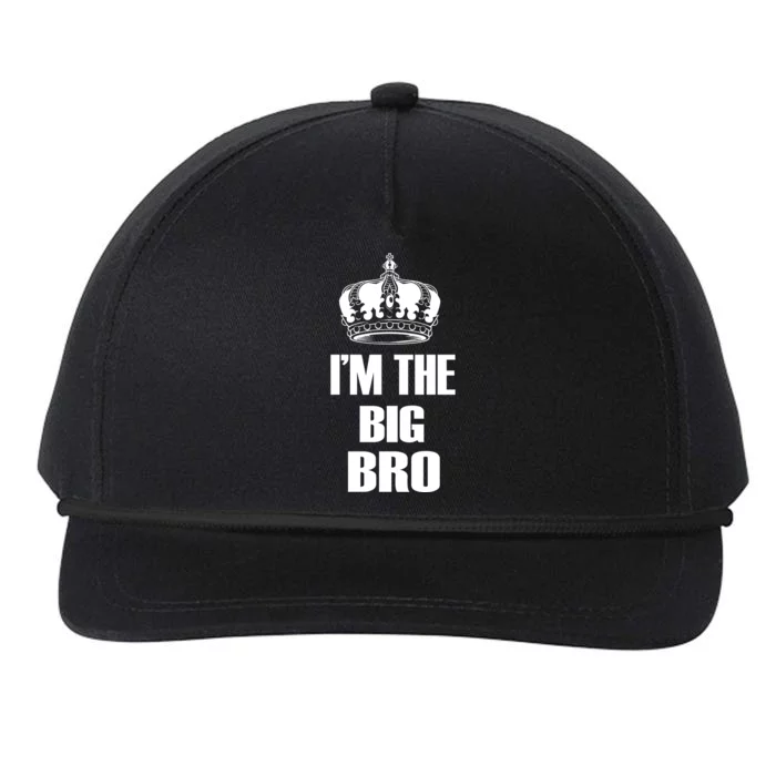 I'm The Big Bro Snapback Five-Panel Rope Hat