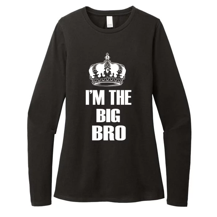 I'm The Big Bro Womens CVC Long Sleeve Shirt