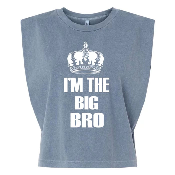 I'm The Big Bro Garment-Dyed Women's Muscle Tee