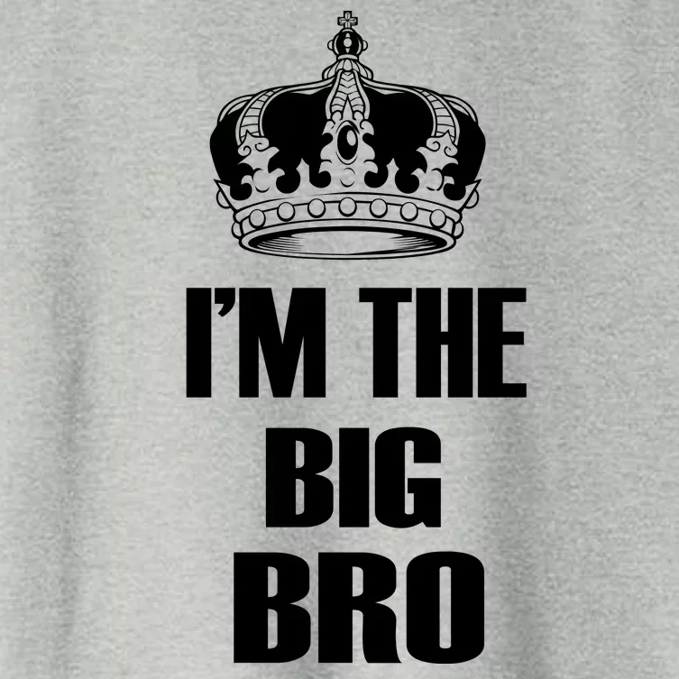 I'm The Big Bro Women's Crop Top Tee