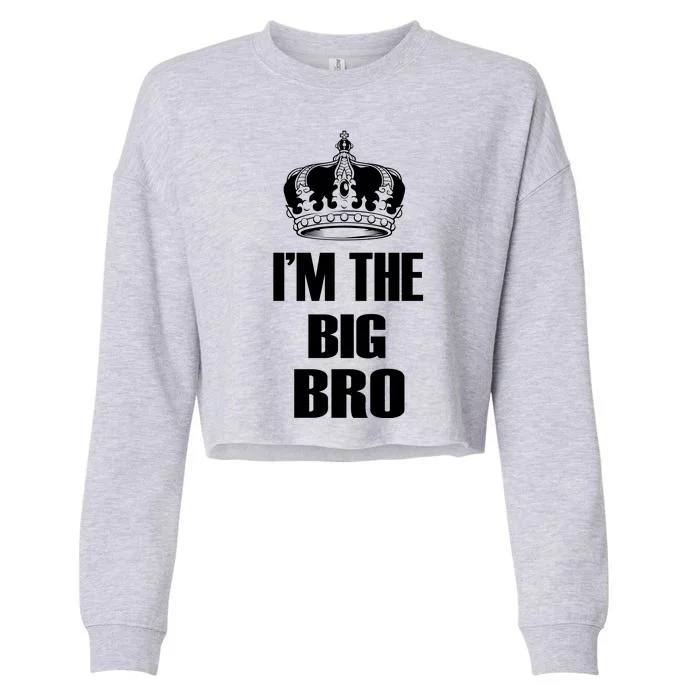 I'm The Big Bro Cropped Pullover Crew