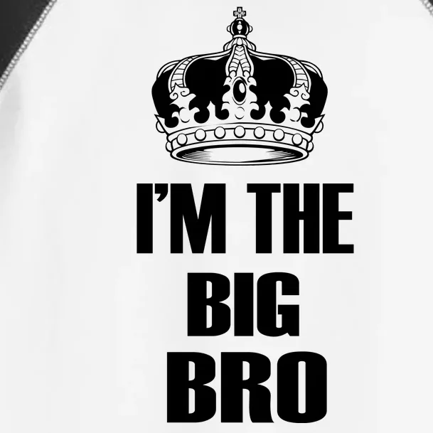 I'm The Big Bro Toddler Fine Jersey T-Shirt