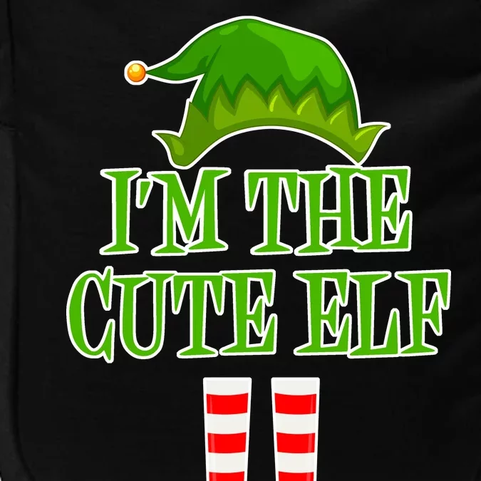 I'm The Cute Elf Matching Family Christmas Impact Tech Backpack