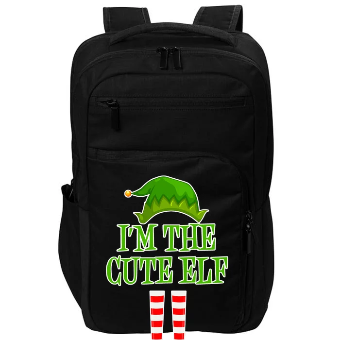 I'm The Cute Elf Matching Family Christmas Impact Tech Backpack