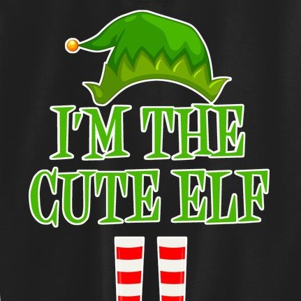 I'm The Cute Elf Matching Family Christmas Kids Sweatshirt