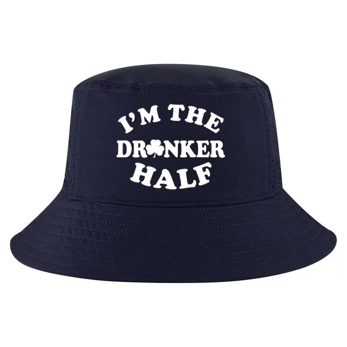 I'm The Drunker Half Irish Shamrock St. Patrick's Day Cool Comfort Performance Bucket Hat