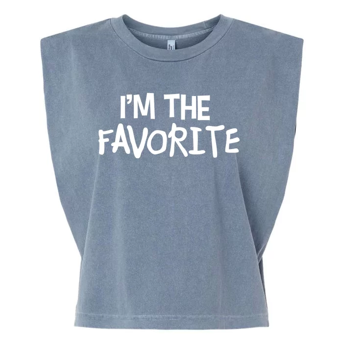 I'm The Favorite Garment-Dyed Women's Muscle Tee